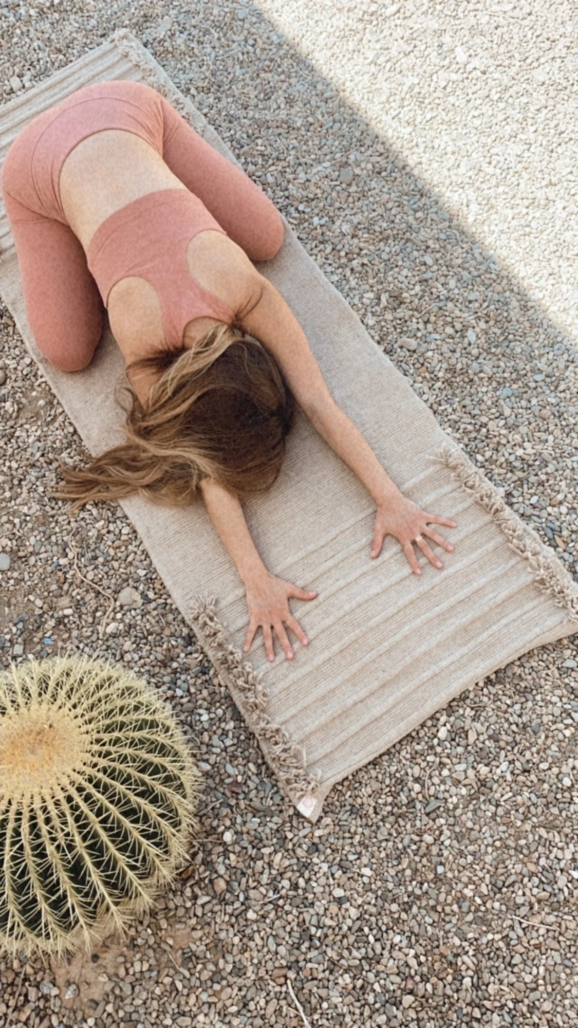 Clay - Naturally Dyed Herbal Yoga Mat - Image 3