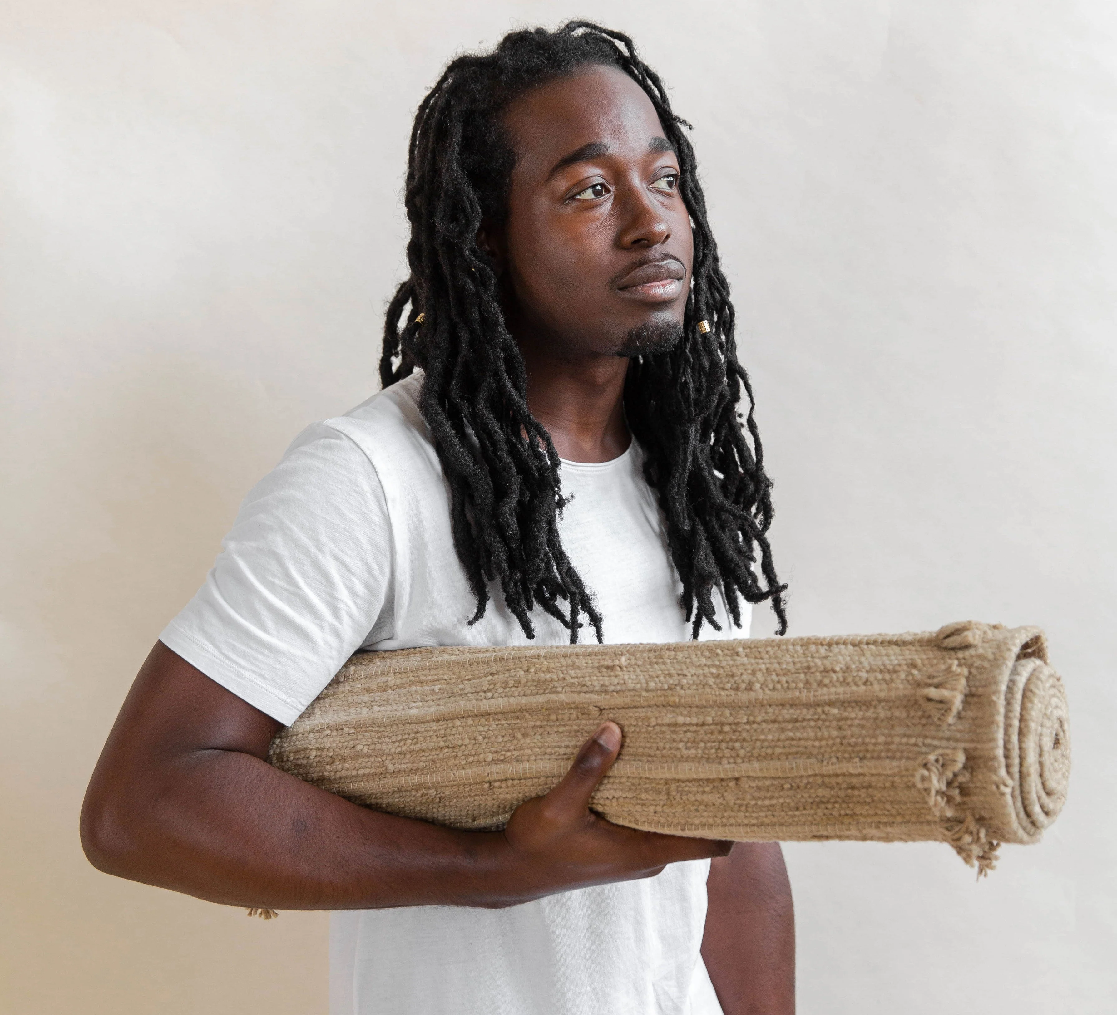 Clay - Naturally Dyed Herbal Yoga Mat - Image 5