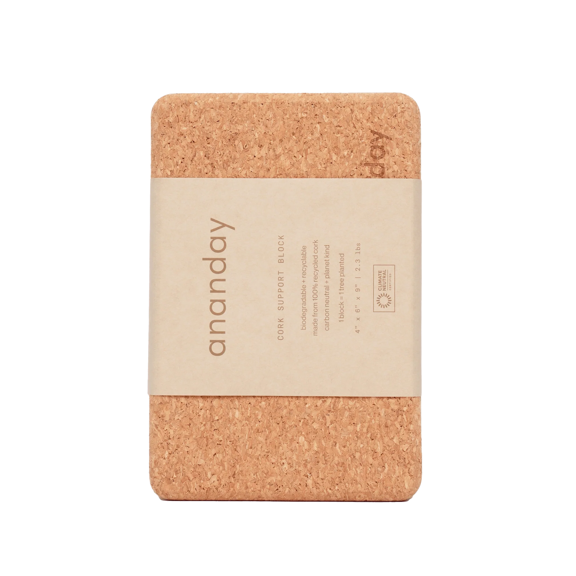 Cork Yoga Block - Image 2