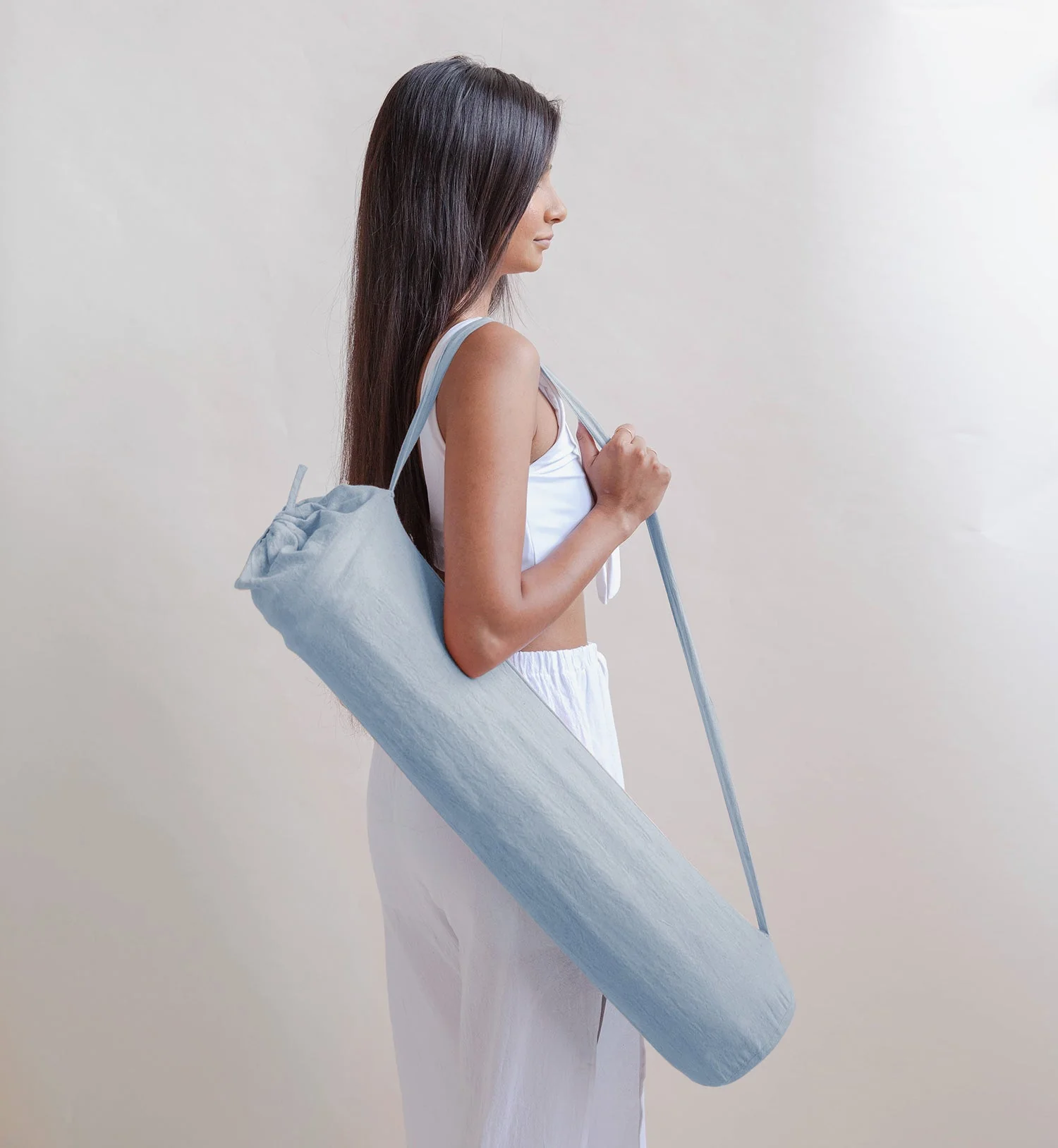 Indigo Moon - Naturally Dyed Herbal Yoga Mat - Image 5