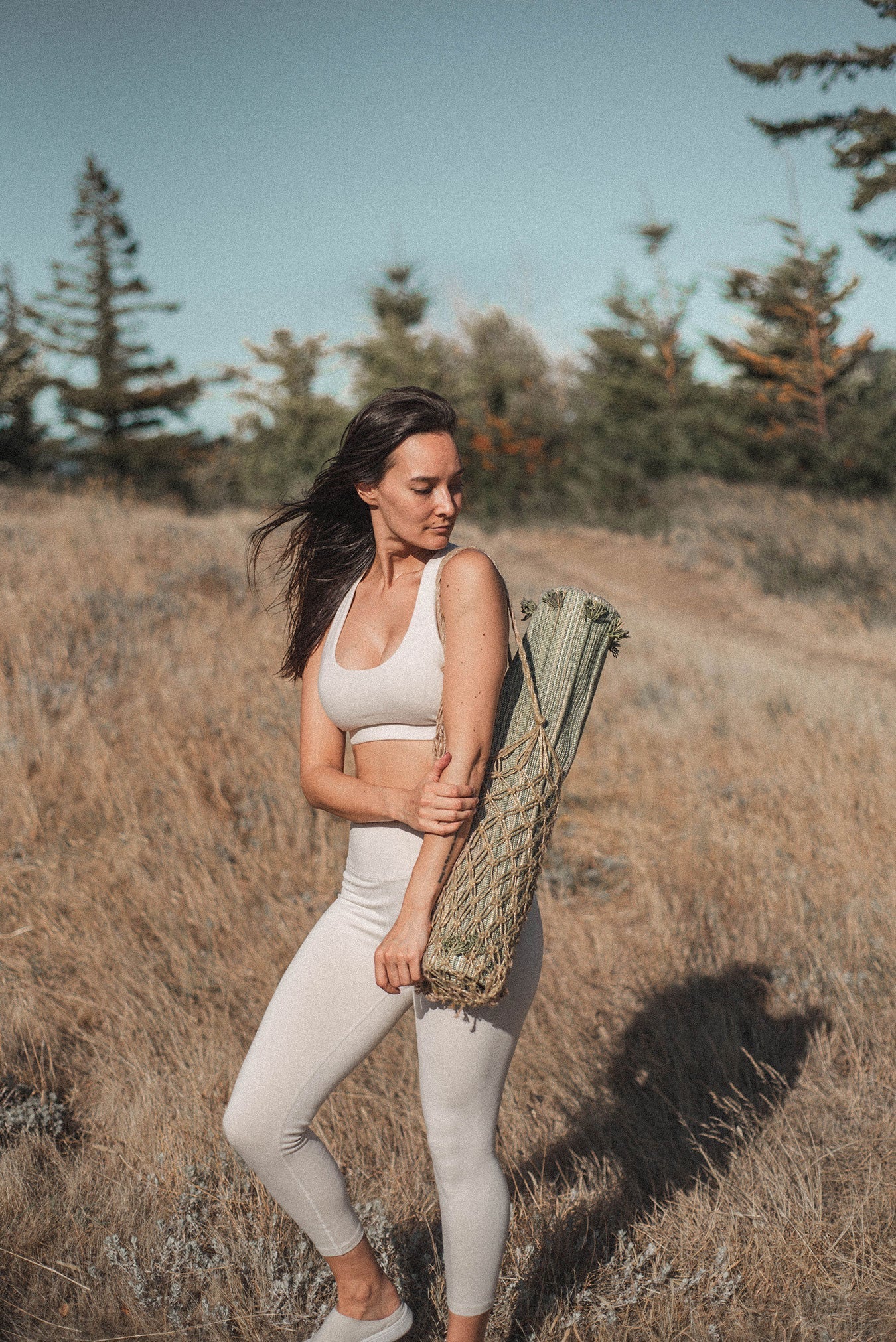 Jade & Jute - Naturally Dyed Herbal Yoga Mat - Image 8