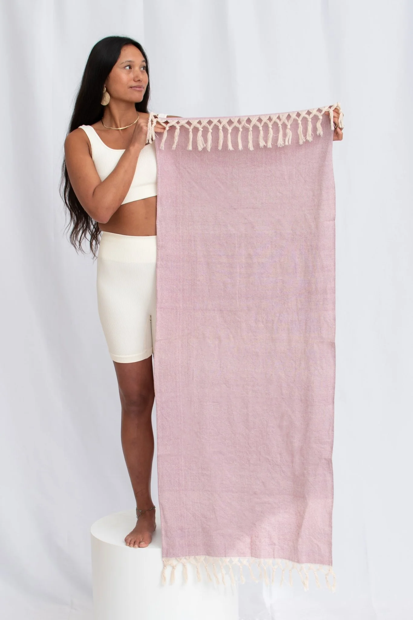 Naturally Dyed Herbal Yoga Towels - Image 11