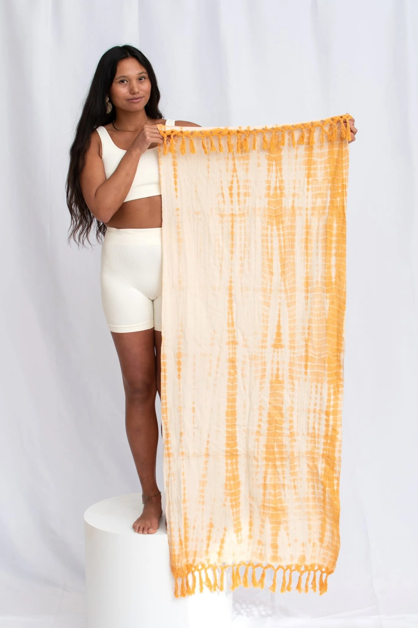 Naturally Dyed Herbal Yoga Towels - Image 12