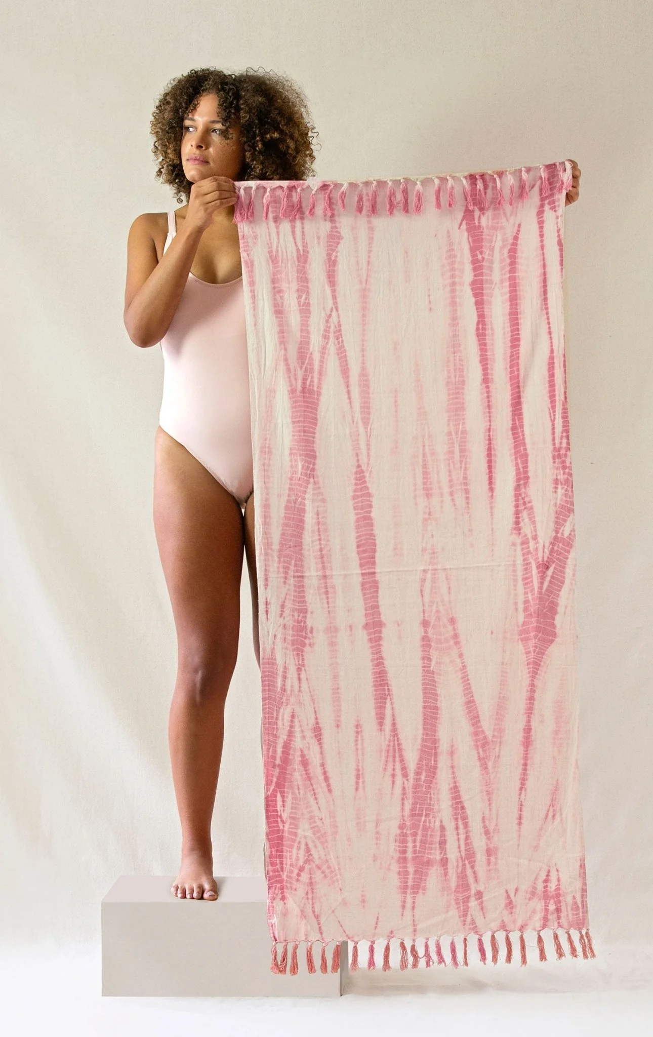 Naturally Dyed Herbal Yoga Towels - Image 3