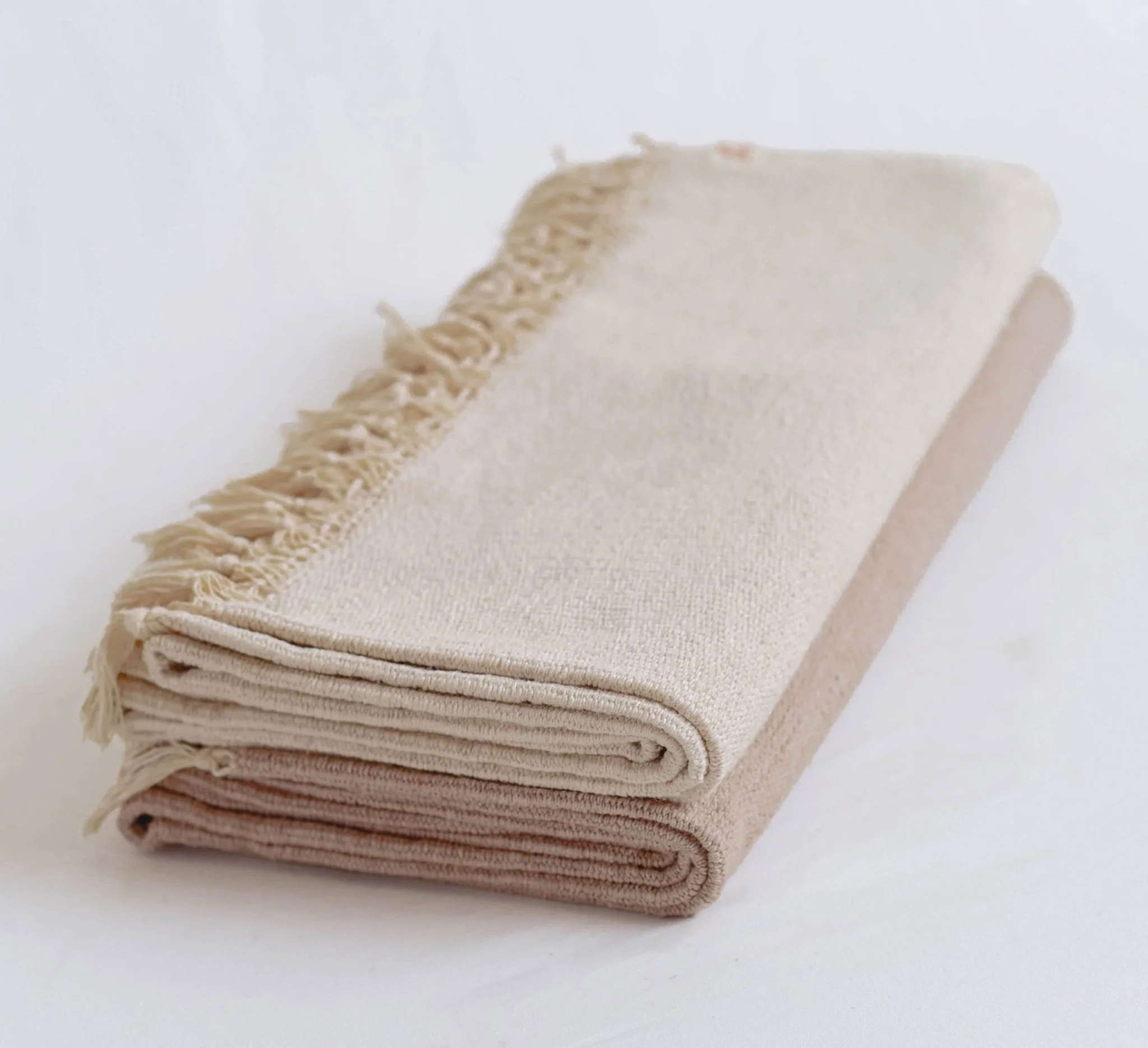 Organic Cotton Yoga Blanket - Naturally Dyed - Image 3