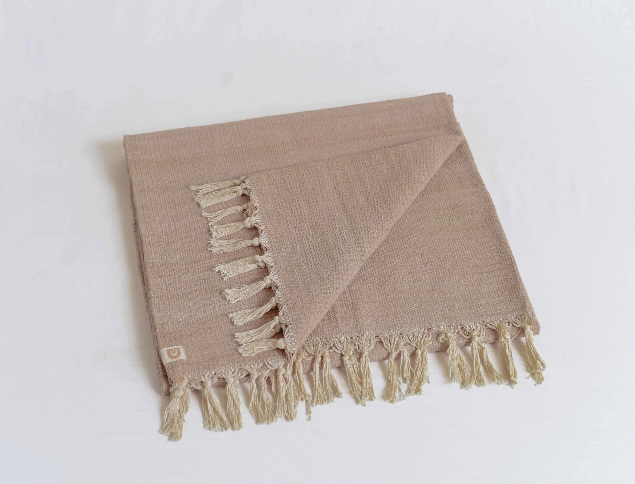 Organic Cotton Yoga Blanket - Naturally Dyed - Image 8